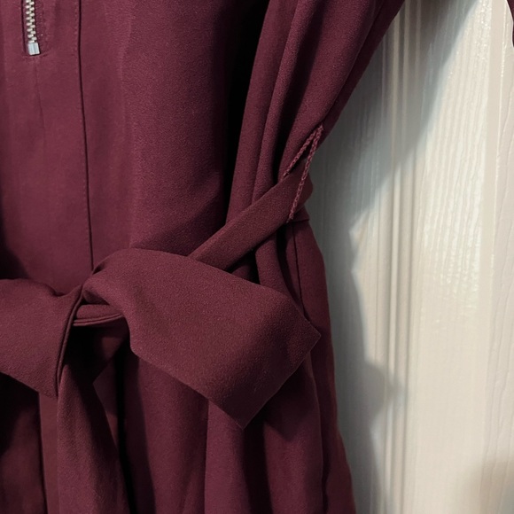 Express Maroon Dress - Picture 5 of 5